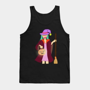 ghost witch Tank Top